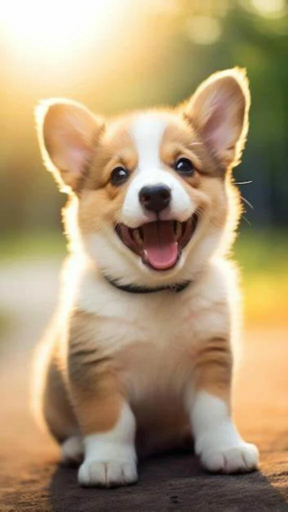 Hình nền chú Corgi dễ thương