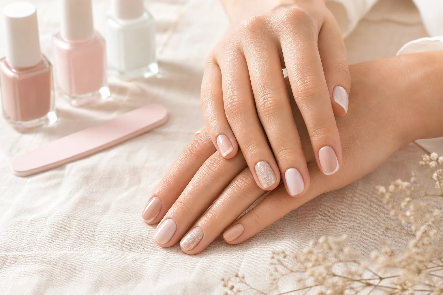 Top 10 mẫu nail đơn giản tại nhà dễ tự làm, xinh và tinh tế - Kelly Pang