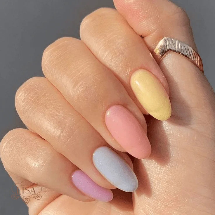 Mẫu nail đơn giản