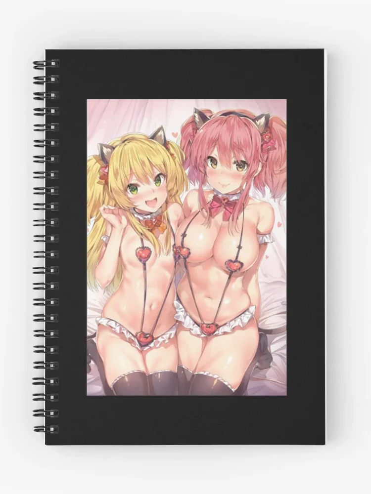 Cat Waifu Anime Hentai Cosplay Hentai Japanese Otaku" Spiral Notebook for Sale by Pricehotshop | Redbubble