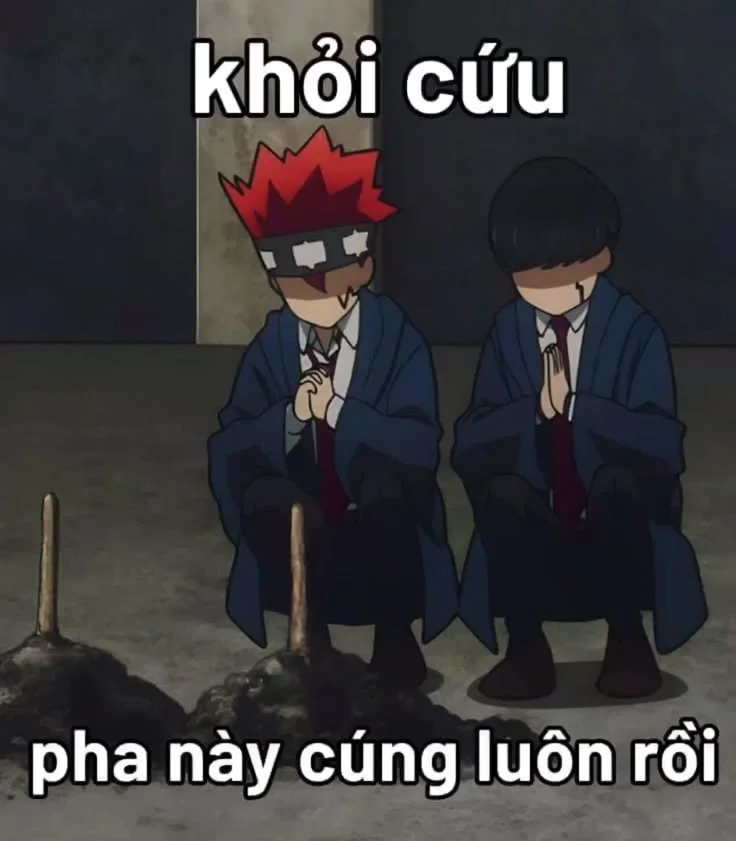 Meme hết cứu anime lúc nào cũng mang năng lượng khó đỡ.