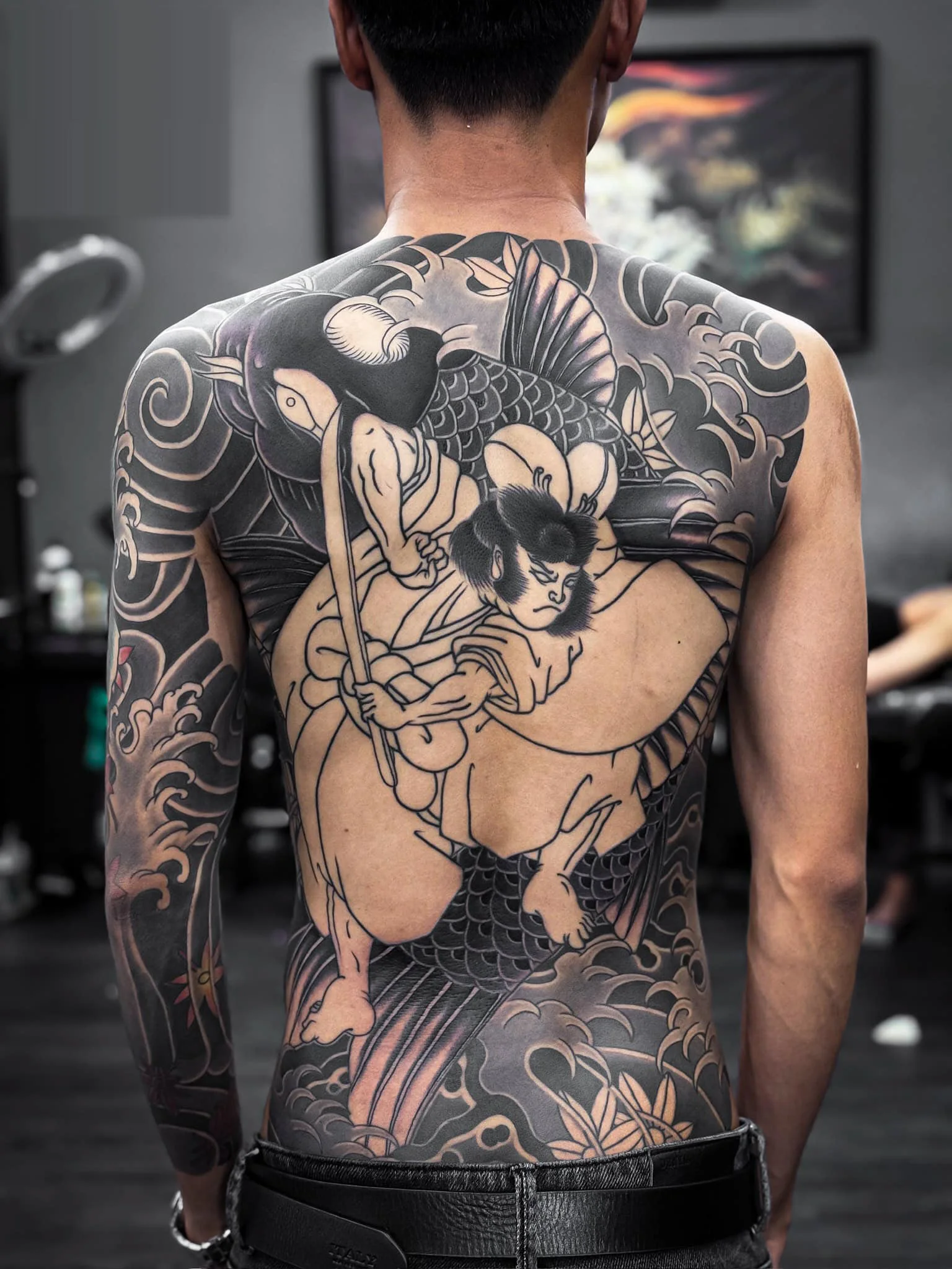 Những mẫu hình xăm nhật cổ full lưng đẹp nhất