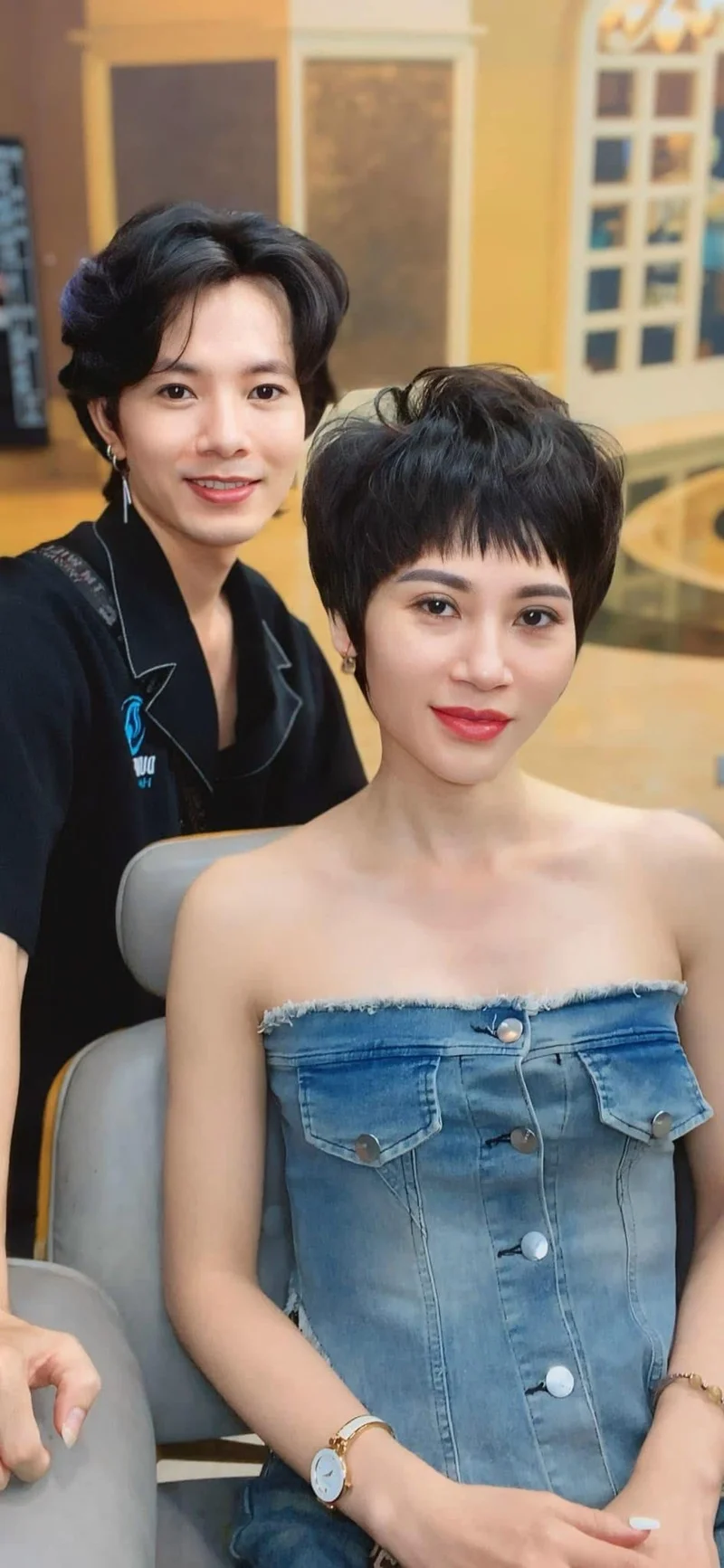 Cắt tóc ngắn đẹp và sang – bí quyết tỏa sáng từ Dung Trần Hair Group