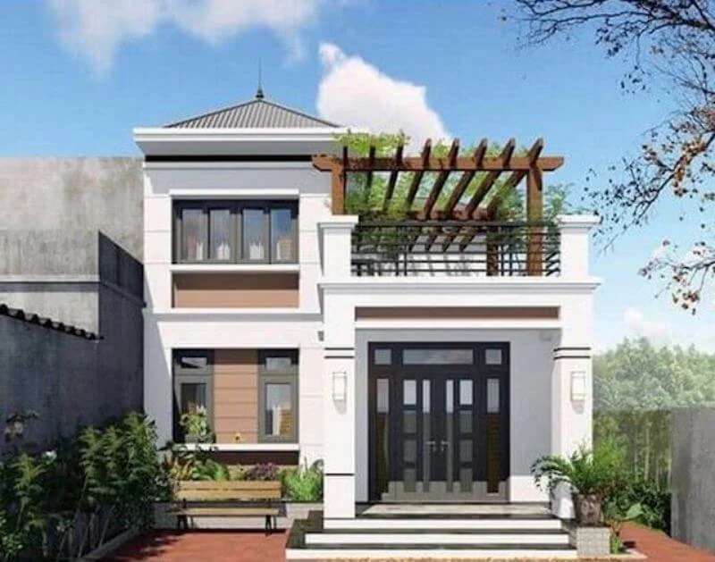 mẫu nhà 2 tầng đẹp giá 1 tỷ (5)