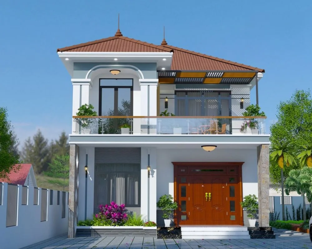 mẫu nhà 2 tầng đẹp giá 1 tỷ (4)