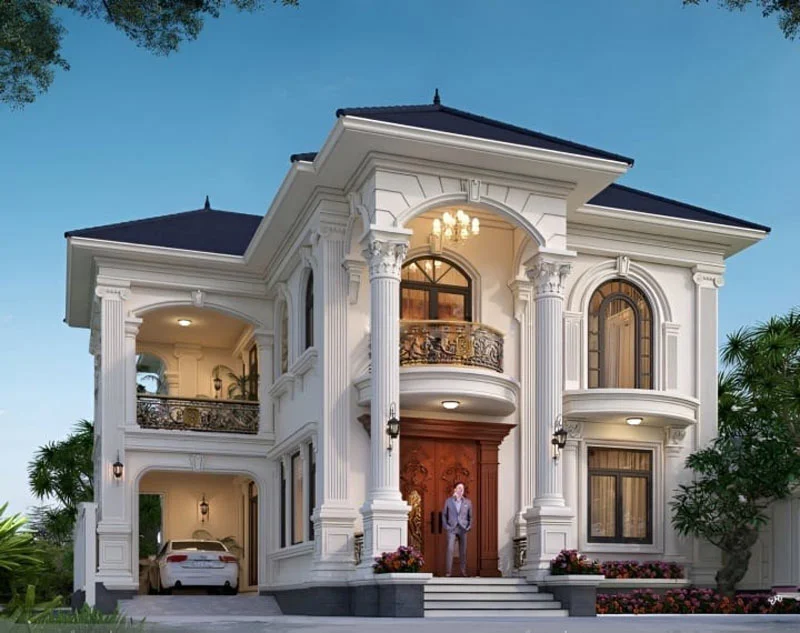 35+ mẫu nhà 2 tầng đẹp giá 1 tỷ độc đáo, xu hướng hiện nay (3)