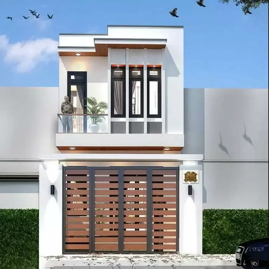 Mẫu nhà 2 tầng gồm 1 trệt 1 lầu giá 1 tỷ