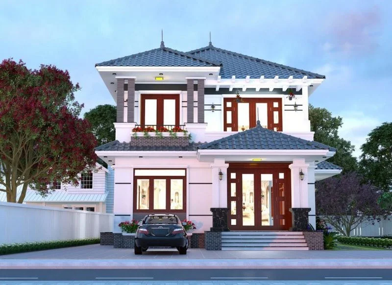 35+ mẫu nhà 2 tầng đẹp giá 1 tỷ độc đáo, xu hướng hiện nay (2)
