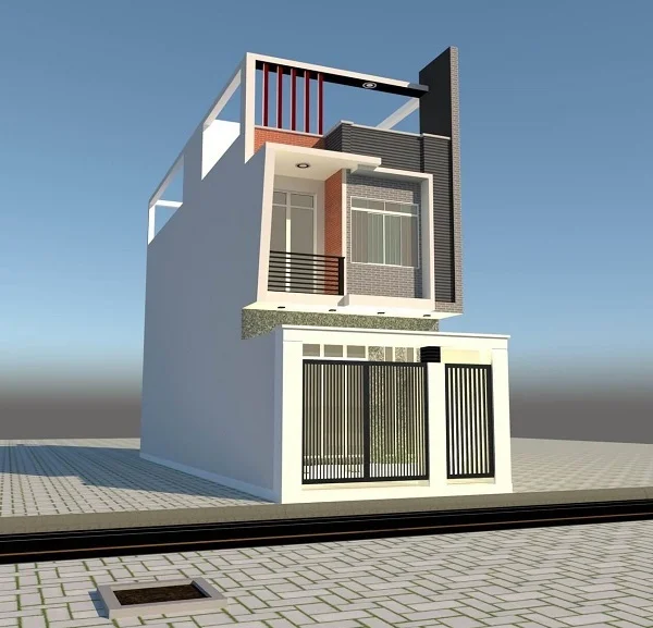 Mẫu nhà ống 2 tầng đẹp dưới 1 tỷ đồng, lựa chọn lý tưởng cho các gia đình trẻ