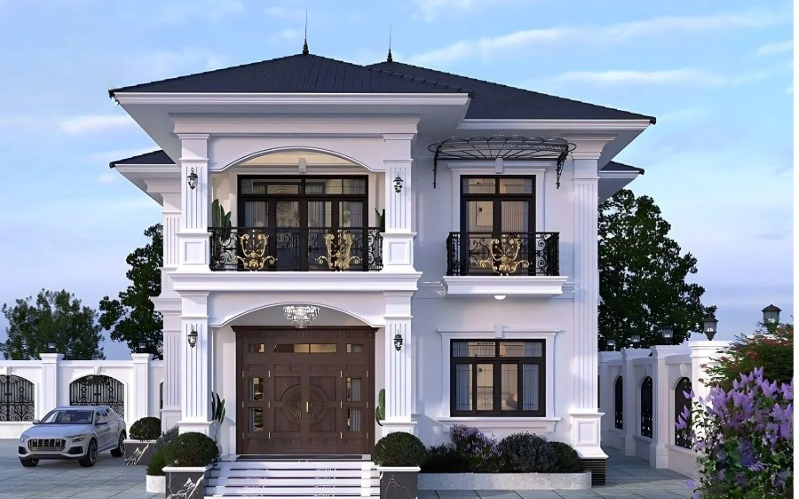 mẫu nhà 2 tầng đẹp giá 1 tỷ (3)