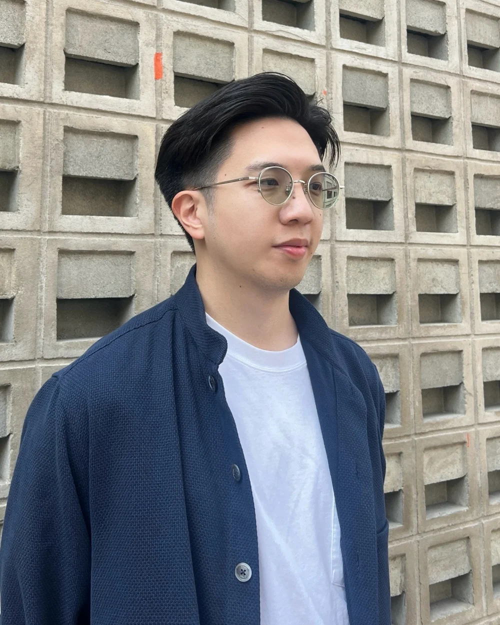 Tóc nam two block side part chia ngôi cực chuẩn