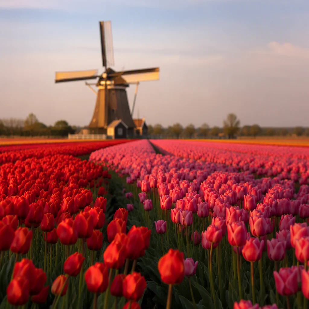Tuyển chọn vẽ hoa tulip — hình 13
