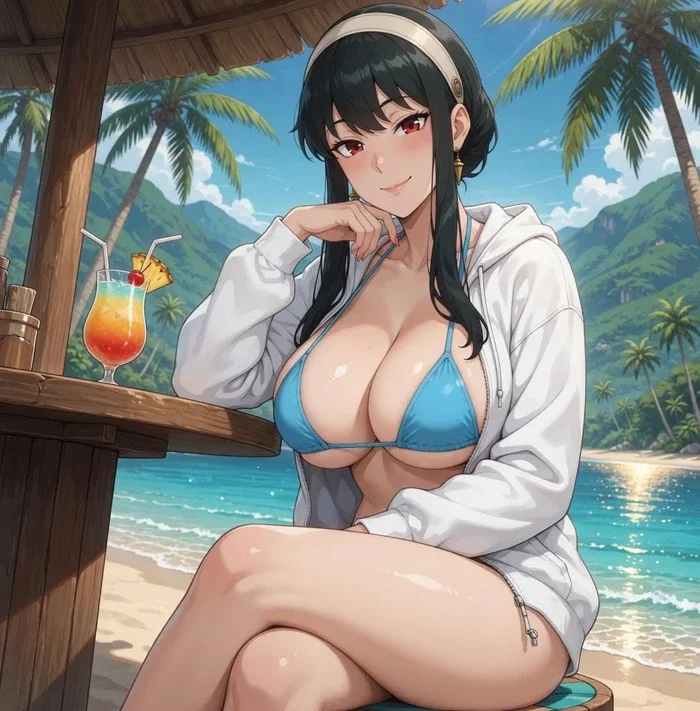 Ảnh Spy x Family sex khoe vú to