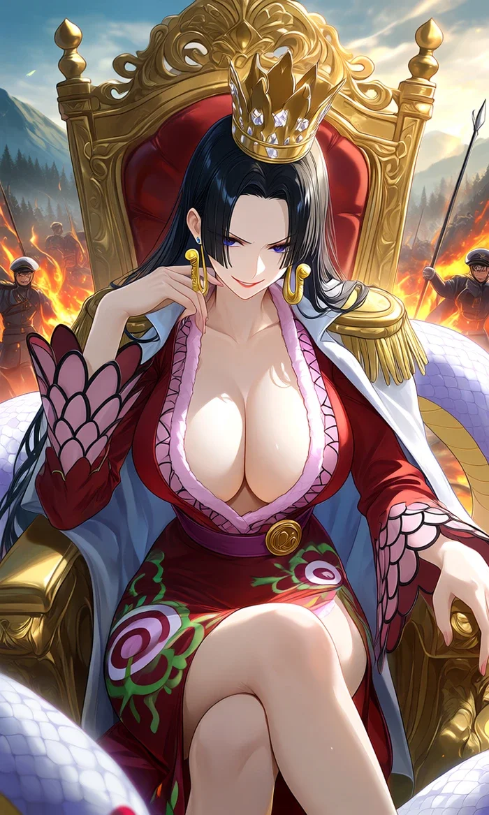 Hình Boa Hancock hentaiz nóng bỏng