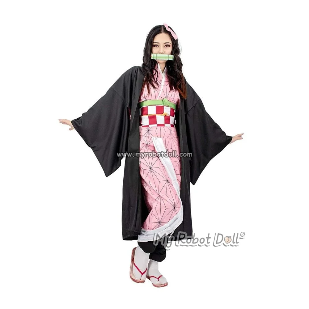 Cosplay Kimono Suit for Nezuko Demon Slayer Anime Doll - Best Realistic & Anime Sex Dolls | My Robot Doll®