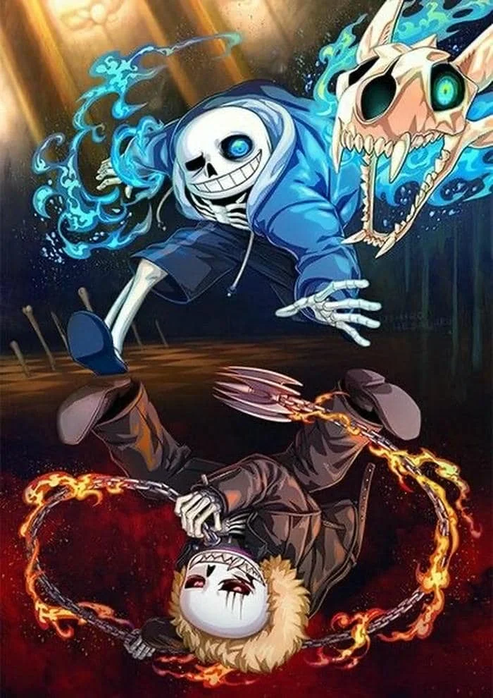 sans anime thần thái ngầu