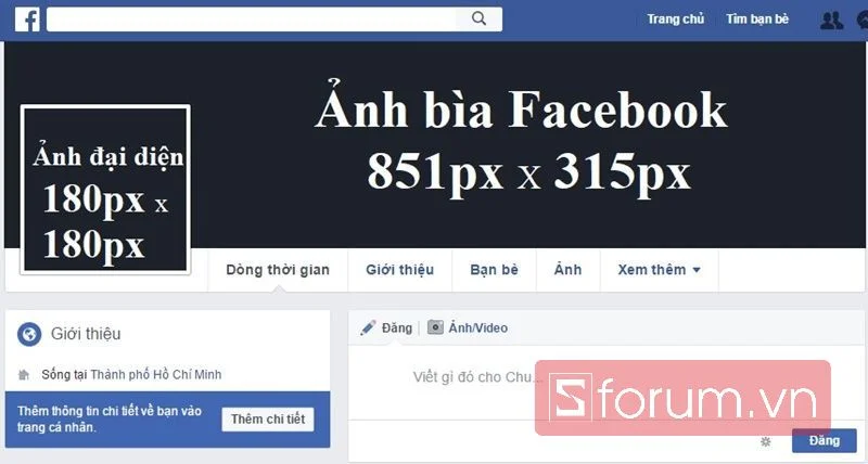 Kích thước ảnh bìa trang cá nhân Facebook (2)