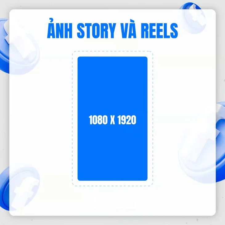 Kích thước story Facebook và reels
