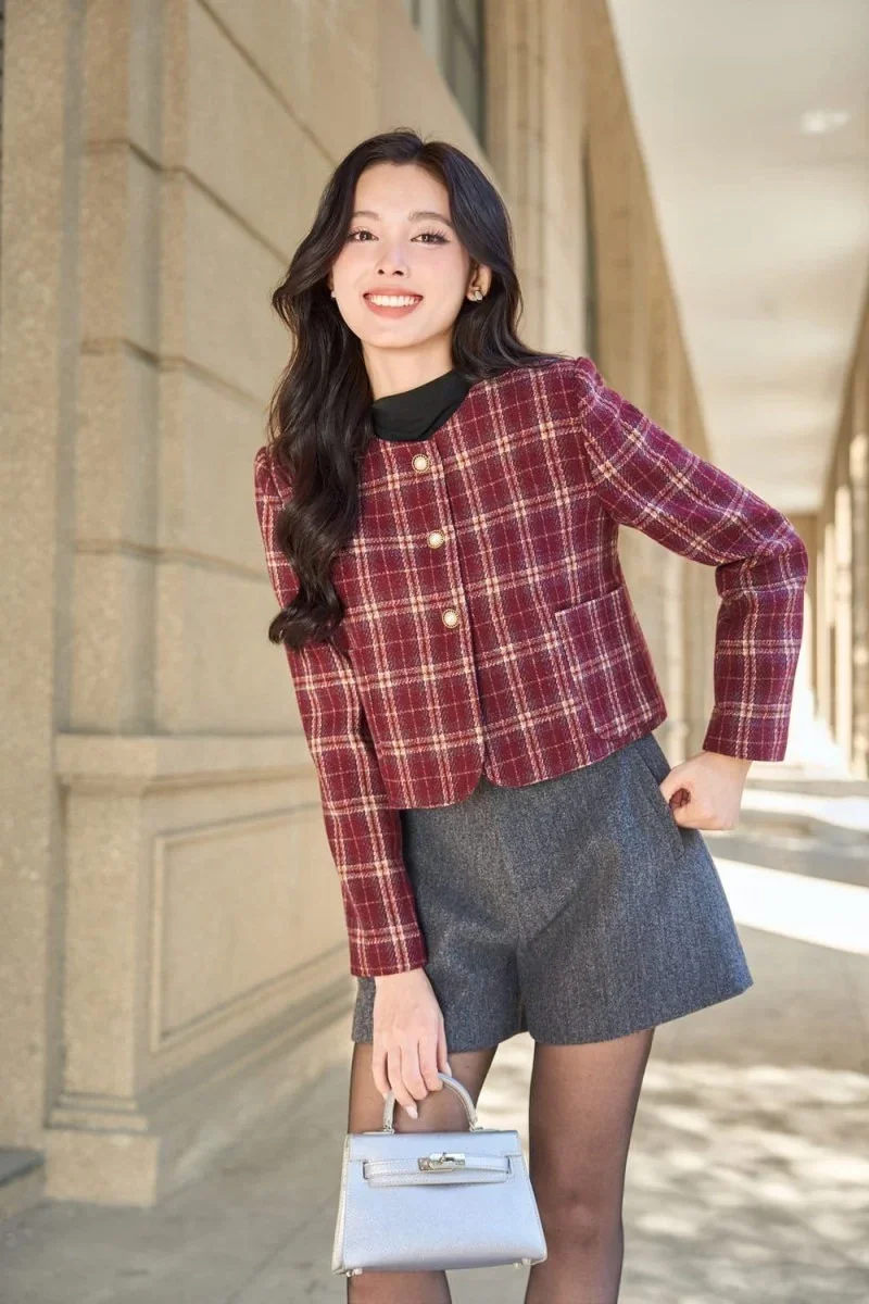 cách phối đồ với áo dạ tweed (8)