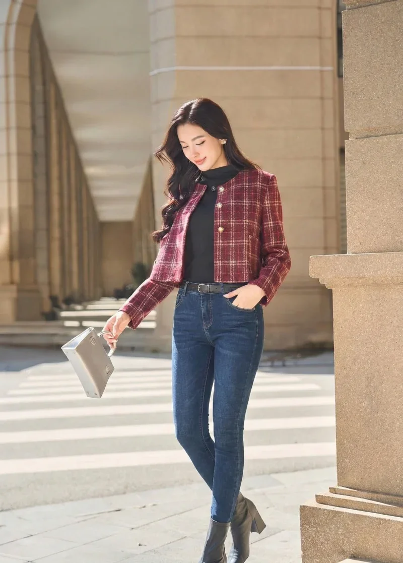 cách phối đồ với áo dạ tweed (4)