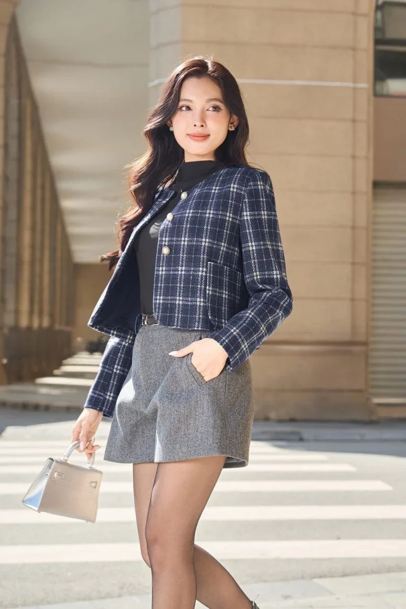cách phối đồ với áo dạ tweed (10)