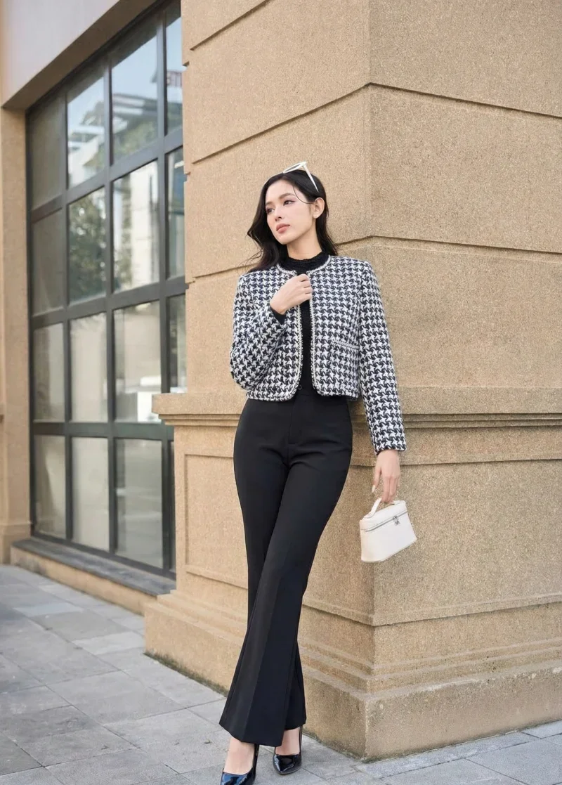 cách phối đồ với áo dạ tweed (7)