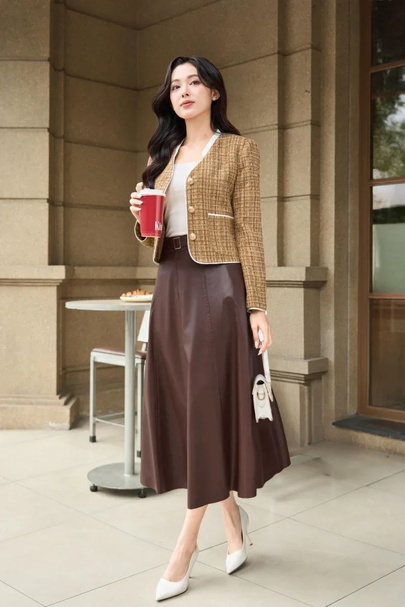 cách phối đồ với áo dạ tweed (11)