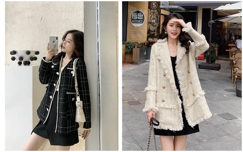 15 mẫu áo dạ tweed ấm áp trẻ trung đẹp nhất mùa đông 2023 (2)