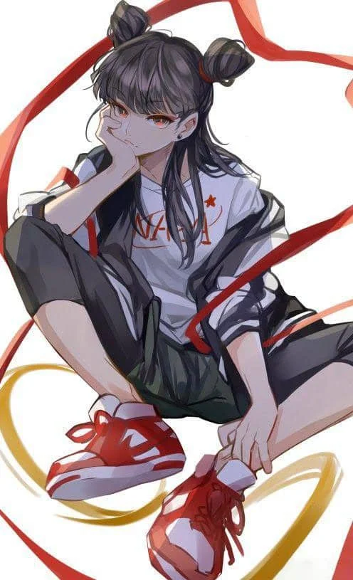 avt anime nữ năng động cá tính