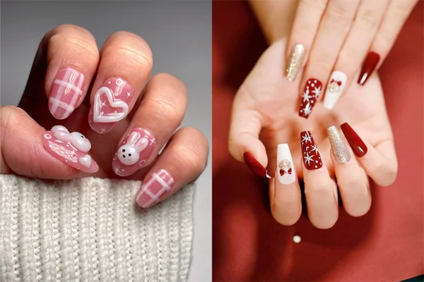 12+ Mẫu Nail Trung Thu Đẹp, Xinh Xắn Cho Nàng Dự Tiệc
