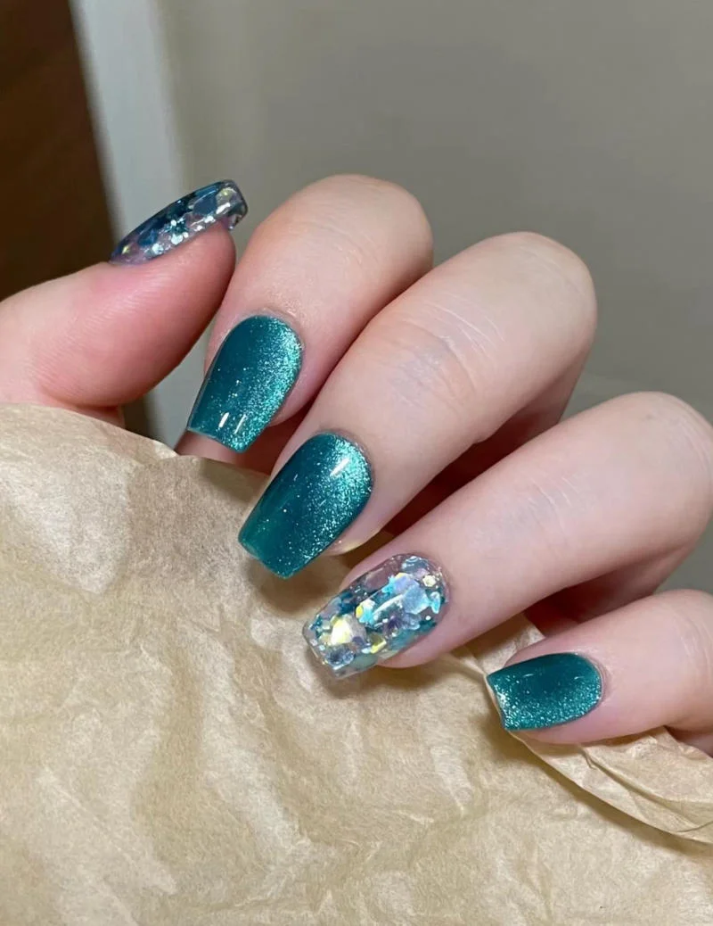 Nail nhũ đá galaxy (2)