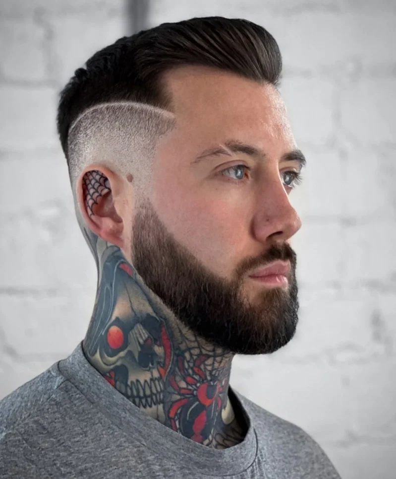 Undercut Pompadour for Men